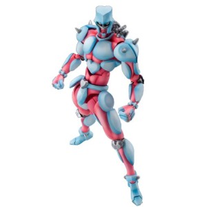 Super Figure Action [JoJo`s Bizarre Adventure] Part IV 13.Crazy Diamond (Hirohiko Araki Specify Color) (PVC Figure)