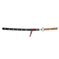 Épée kikoku deTrafalgar Law | Katana de décoration en Bois avec Support d'épée