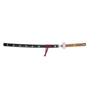 Épée kikoku deTrafalgar Law | Katana de décoration en Bois avec Support d'épée