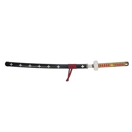 Épée kikoku deTrafalgar Law | Katana de décoration en Bois avec Support d'épée