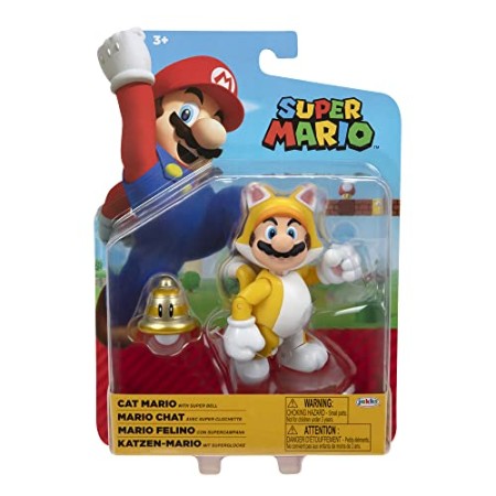 Nintendo 95719-4L Figurines d'action Chat Mario avec Accessoire