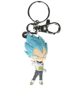 Dragon Ball Super Saiyan Blue Vegeta PVC Porte-Clés Manga