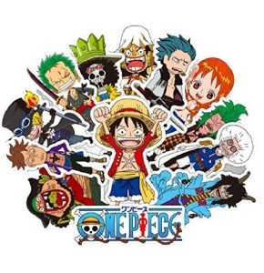 Lot de 48 Stickers One Piece - Autocollant HD Vinyles Non Vulgaires – Manga, Luffy, Zorro, Nina, Bomb