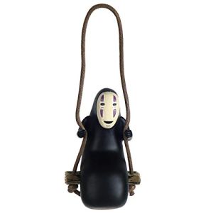 CoolChange Porte-clés du Voyage de Chihiro avec Figure de sans Visage de résine