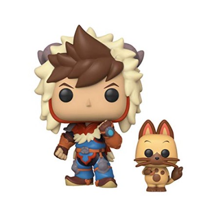 Funko Pop!&Buddy: Monster Hunter - Lute w/Navirou Taille Unique Multicolore