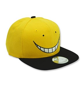 ABYSTYLE - Assassination Classroom - Casquette Snapback - Koro - Noir et Jaune