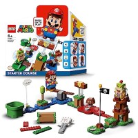 LEGO 71360 Super Mario Pack de Démarrage Les Aventures de Mario, Jouet de Construction, Augmenté, avec Figurine Interactive, Bowser, Cadeau Enfan...