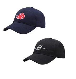 Lot de 2 Casquettes, Noire Taille unique