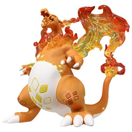 TAKARA TOMY Pokemon Monster Collection Moncolle Charizard Dracaufeu Glurak (Gigantamax) (Gigamax) (Gigadynamax) Figure