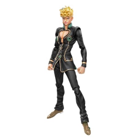 Medicos Entertainment JoJo's Bizarre Adventure Part5 Figurine Super Action Chozokado (Giorno Giovanna Ver. Black) 15 cm