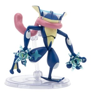 Pokemon Figurine Jouet 15 cm Quajutsu Greninja Figurine - Nouvelle Vague 2022 - sous Licence Officielle Jouet Figurine Articulée pour Collectionne...