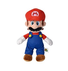 NICOTOY Super Mario Peluche 30 cm, 109231010, Multicolore, Taille Unique