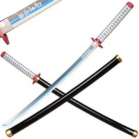 Sword Valley Anime Cosplay Épée en Bois, Épée Demon Slayer 104cm Épée en Bois - Tomioka Giyuu