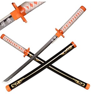 Sword Valley Anime Cosplay épée en Bois, épée de Tueur de démons 78cm épée en Bois - Kochou Shinobu