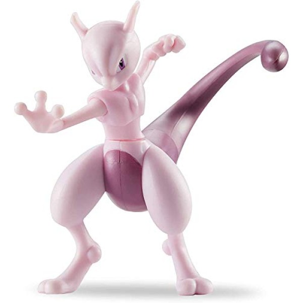 Figurine Mewtwo de 11 cm - Wicked Cool Toys, LLC Pokemon Battle Feature