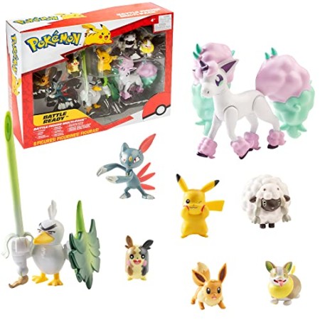 Pokemon 8 Figurines