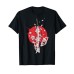Japon Anime Masque Kitsune Style Samurai Oni Monster T-Shirt