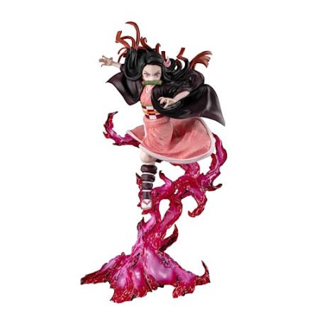 Statuette FiguartsZERO Nezuko Kamado de Bandai Demon Slayer - 24cm