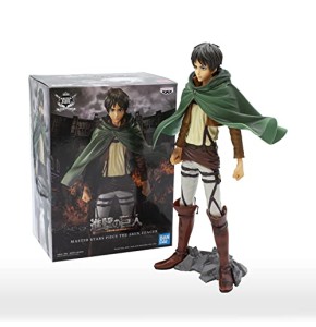 Banpresto - Attack on Titan Master Stars Place The Eren Yeager Figure 198802 Extra Large Cranberry