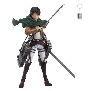 WANSHI Eren Yeager Figurine d'action Attaque des Titans Jouets Cosplay Anime Modèle PVC Ornements de collection Poupée Jouets pour enfants adulte...