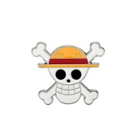 Générique Pin's Broche One Piece - Logo Luffy Equipage du Chapeau de Paille - Métal Email
