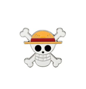 Générique Pin's Broche One Piece - Logo Luffy Equipage du Chapeau de Paille - Métal Email