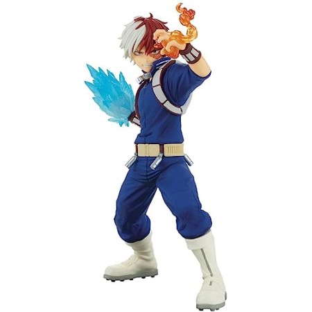 Figurine Shoto Todoroki - Banpresto My Hero Academia Amazing Heroes vol.15