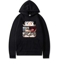 SiyaTom My Hero Academia à Capuche Boku No Hero Academia Cosplay Costume à Capuche Pull MHA Sweat pour Hommes Femmes