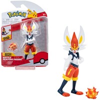 Pokémon PKW0164 - Figurine Battle Feature - Liberlo - Figurines articulées Officielles - 11,5 cm