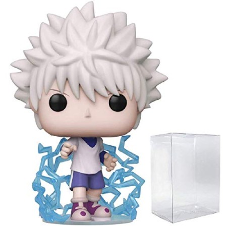 Killua Zoldyck Funko Pop! - Figurine en Vinyle Multicolore 9,5 cm avec Étui de Protection