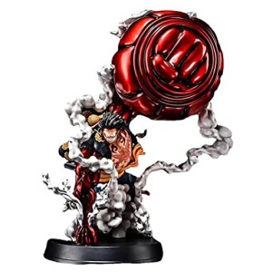 Emeili Monkey D. Luffy Figurine One Piece Figure Luffy Gear 4, Figure Wano Kuni Anime Monkey D Luffy Figure, Figurine Décoration Objets de Collect...