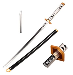 Skyward Blade Anime Cosplay Épée en Bois Épée de samouraï Fans d'anime Le Couteau spécial Katana Noir 40 Pouces