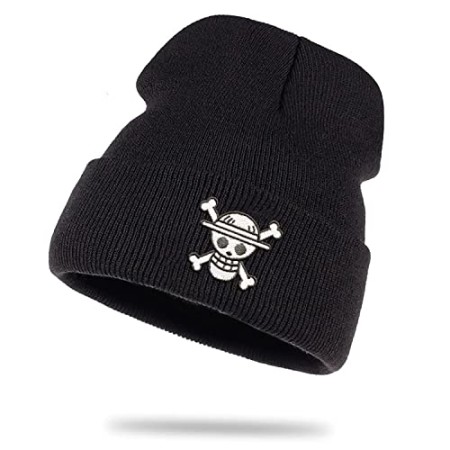 Chapeau tricoté à Volants Luffy Monkey D.Un Chapeau de Laine Chapeau d'hiver Roll Cap Zoro Bonnet Marin Unisexe pièce