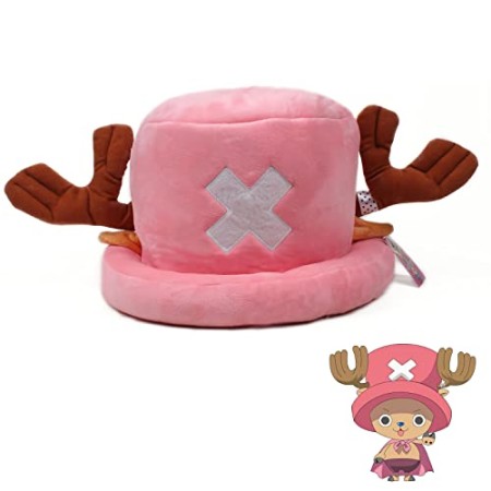 KITAT Tony Chopper Bonnet en peluche pour cosplay et Halloween, A - Rose, M