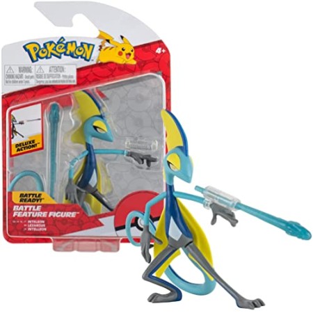 Figurine Inteleon Pokémon - Jouet Officiel Jazwares 10-12 cm