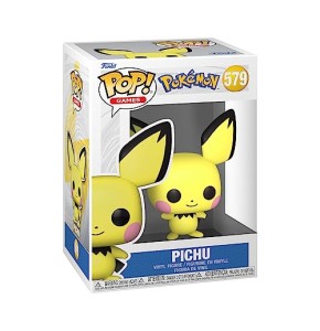 Funko Pop! Games: Pokemon - Pichu - Exclusivité Amazon - Figurine en Vinyle à Collectionner - Idée de Cadeau - Produits Officiels - Jouets pour ...