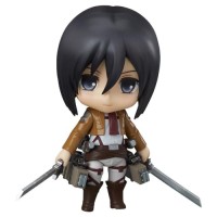 Good Smile Company - Attack on Titan – Figurine Mikasa Ackerman Nendoroid (O/A)