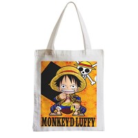 Tote bag Sac Shopping Luffy Petit Pirate One Piece Manga Japonnais Anime