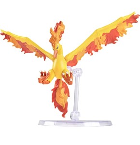 Pokemon- Sélectionner des Moltres Super articulées de 15,2 cm – Détails Authentiques – Série Select, PKW2416, Black