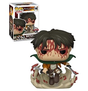 FUNKO Pop ! Attack on Titan Battle Levi 1169 Special Edition, (58751)