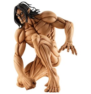 PVC Statuette Attack on Titan - Assaulting Titan by XESAGSNV