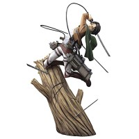 REOZIGN Figurine d'action Attack On Titan Levi Ackerman - 28 cm - En PVC - Pour les fans d'animation