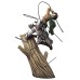 REOZIGN Figurine d'action Attack On Titan Levi Ackerman - 28 cm - En PVC - Pour les fans d'animation