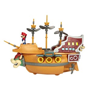 Nintendo Super Mario Deluxe Kit de Jeu avec 5 Figurines 6,5 cm et 4 Accessoires