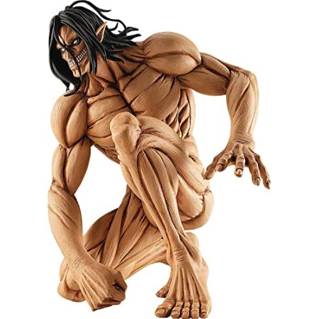 REOZIGN Figurines de l'attaque des Titans, 15 cm, Eren Yeager transformée en un modèle géant ornement Statue de collection Attaque des fans des ...