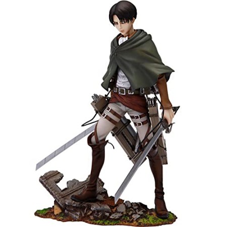 Figurine d'anime Levi Ackerman soldat Levi debout en PVC 20 cm