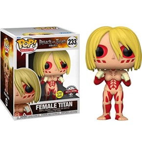 Pop! Attack on Titan - Female Titan Glow in The Dark 6” Super Sized