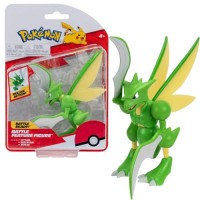 Pokèmon Figurine Jouet 11 cm Scyther Insécateur Figurine - Nouvelle Vague 2022 - sous Licence Officielle Jouet, PKW0167, Multicolore