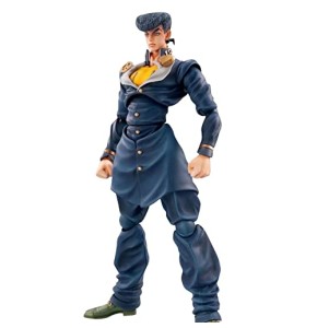 Puruuige Figurine articulée Higashikata Josuke avec accessoires - Statue mobile à collectionner en PVC - Décoration de bureau - Figurine Clayman...