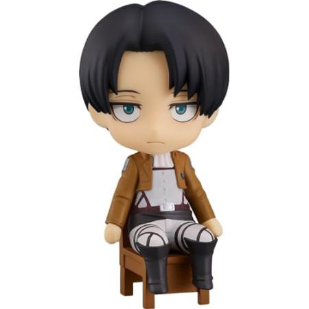 Goodsmile L'ATTAQUE des Titans - Levi - Figurine Nendoroid Swacchao! 10cm